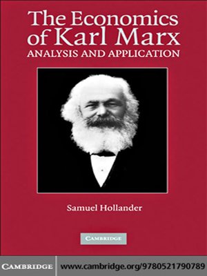cover image of The Economics of Karl Marx
